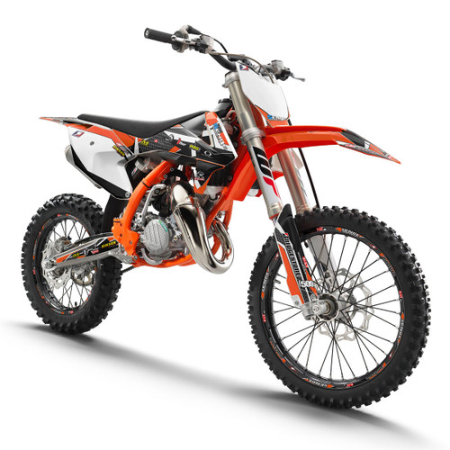 PODIUM ORANGE SHOWN ON KTM SX 85