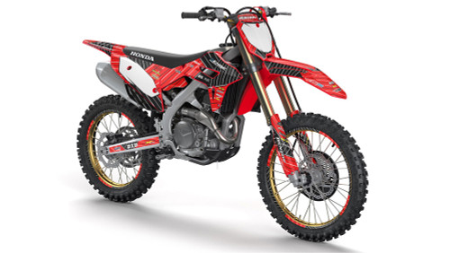 RACE SERIES RED SHOWN ON CRF 450R