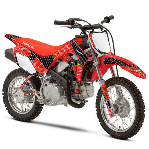 RACE SERIES RED SHOWN ON CRF 110