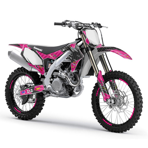 RACE SERIES PINK SHOWN ON KX 450