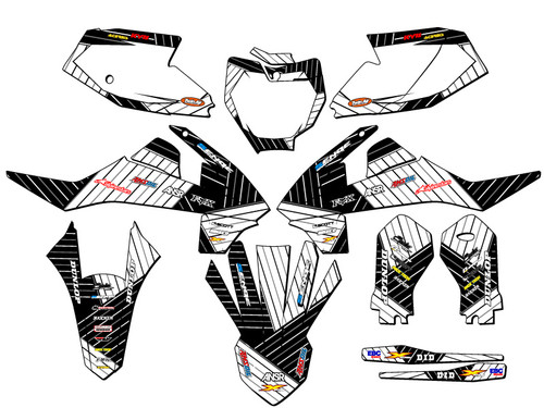 RACE SERIES WHITE COMPLETE KIT