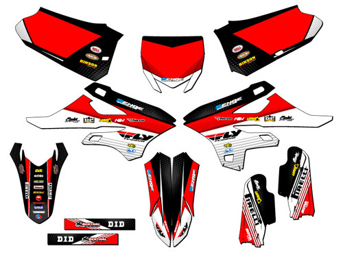 Yamaha YZ 85 Dirt Bike Graphics Kit - SURGE | SENGE GRAPHICS INC