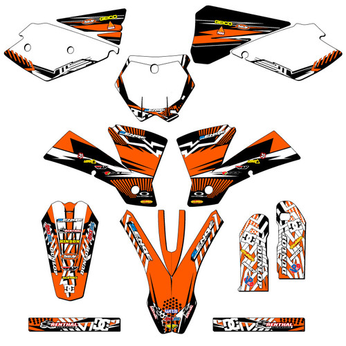 MAYHEM ORANGE COMPLETE KIT