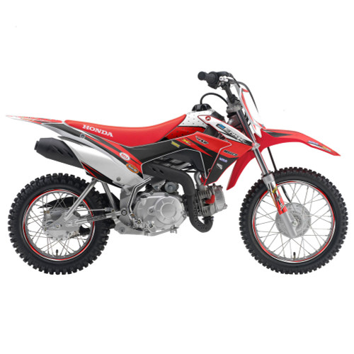 VELOCITY RED SHOWN ON CRF 110