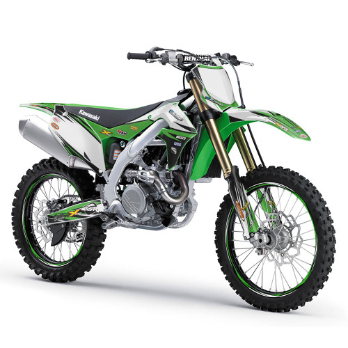 VELOCITY GREEN SHOWN ON KX 450