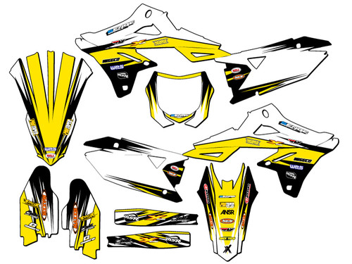 ビーＭ Suzuki RMZ 450 Dirt Bike Graphics Kit - VELOCITY | SENGE