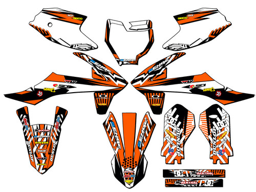 MAYHEM ORANGE COMPLETE KIT