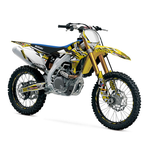 MAYHEM YELLOW SHOWN ON RMZ 450