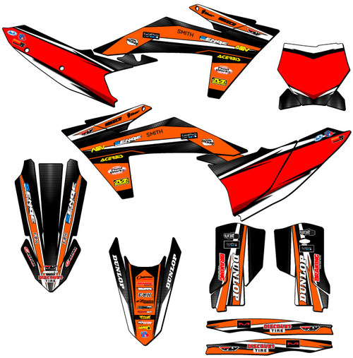 KTM SX DIRT BIKE GRAPHICS KITS | SENGE GRAPHICS