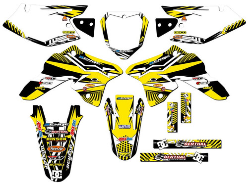 SUZUKI DRZ 125 DIRT BIKE GRAPHICS KITS | SENGE GRAPHICS