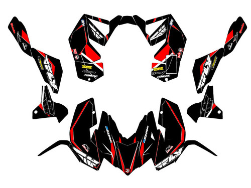 13 FLY BLACK COMPLETE KIT