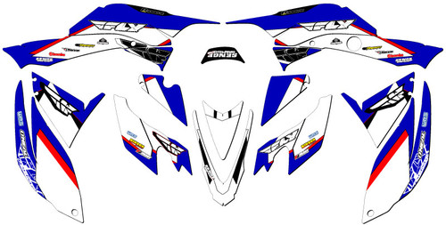 Honda TRX 400 ATV Graphics Kit - SURGE | SENGE GRAPHICS INC