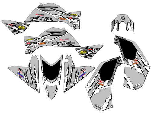 KTM 525 XC SX ATV Graphics Kit - SURGE | SENGE GRAPHICS INC