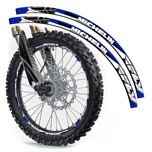 13 FLY RIM PROTECTORS SHOWN IN BLUE