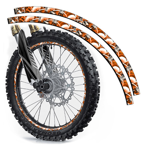 JESTER RIM PROTECTORS SHOWN IN ORANGE JESTER RIM PROTECTORS SHOWN IN ORANGE