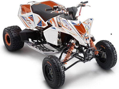 SURGE WHITE SHOWN ON KTM ATV