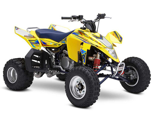 SURGE YELLOW SHOWN ON LTZ 400