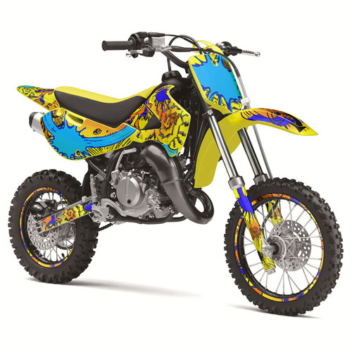 ZANY YELLOW SHOWN ON RMZ 450