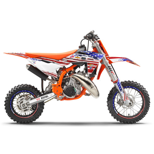 MERICA SHOWN ON KTM SX 50