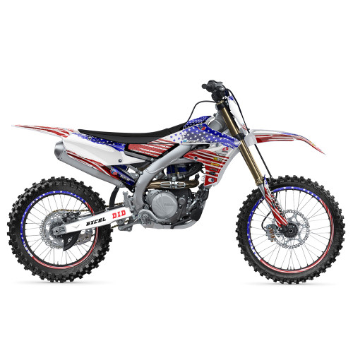 MERICA SHOWN ON YZ 450