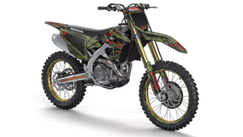 APACHE GREEN SHOWN ON CRF 450