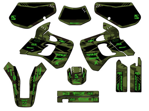APACHE GREEN COMPLETE KIT APACHE GREEN COMPLETE KIT