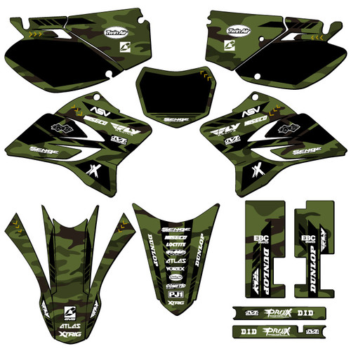 APACHE GREEN COMPLETE KIT APACHE GREEN COMPLETE KIT