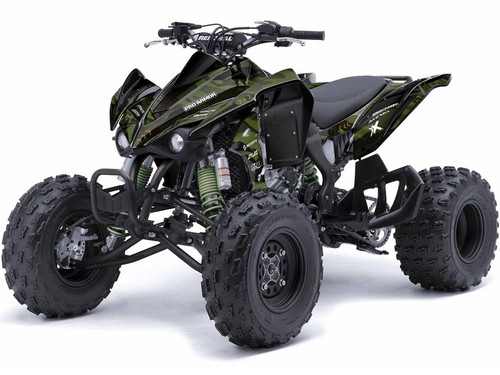 APACHE GREEN SHOWN ON KFX 450