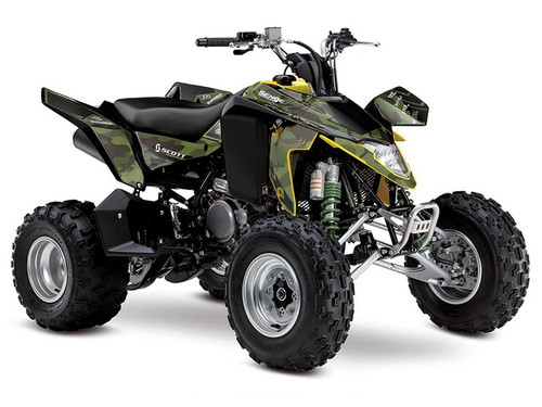 APACHE GREEN SHOWN ON LTZ 400