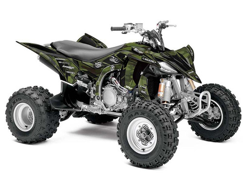 APACHE GREEN SHOWN ON A YFZ 450