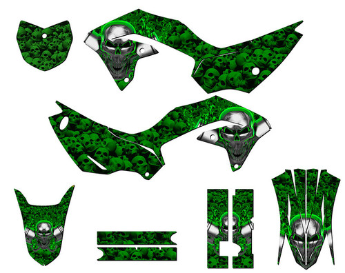 KAWASAKI KLX 230R DIRT BIKE GRAPHICS KITS | SENGE GRAPHICS