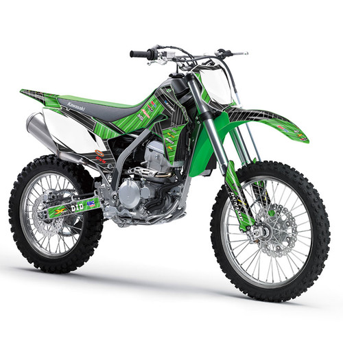 RACE SERIES GREEN COMPLETE SHOWN ON KLX 300