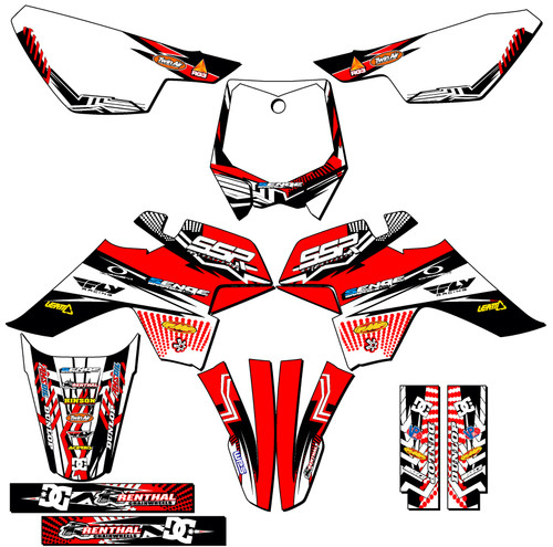 SSR DIRT BIKE GRAPHICS KITS | SENGE GRAPHICS