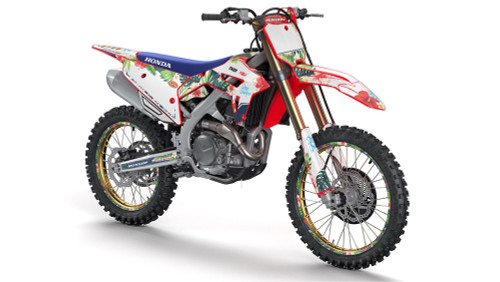 TROPIC SHOWN ON CRF 450