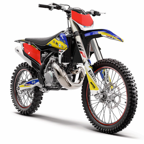 RICOCHET BLUE SHOWN ON KTM SX