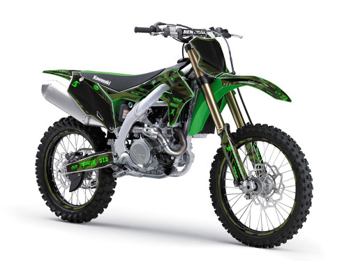 APACHE GREEN SHOWN ON KX 450X