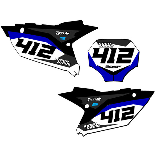 SG63 CUSTOM NUMBER PLATE FOR YZ 450F