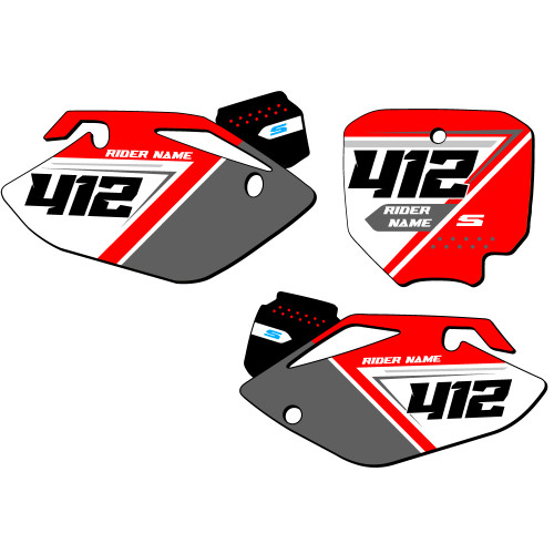 SG65 CUSTOM NUMBER PLATE FOR CRF 150R