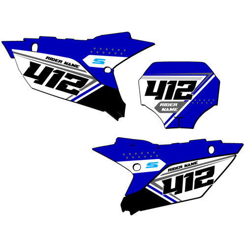 SG65 CUSTOM NUMBER PLATE FOR YZ 450F