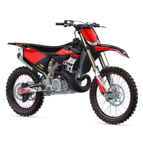 RICOCHET BLACK SHOWN ON YZ 250