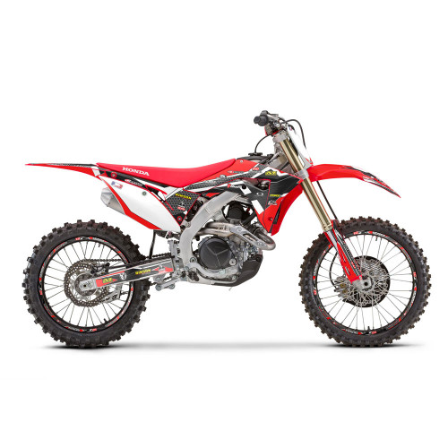 PODIUM RED SHOWN ON CRF 450