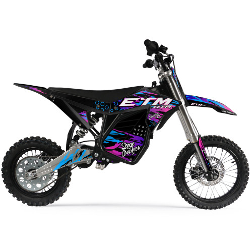 BASKIN ON ETM RTR FROM ELECTO & CO SHOWN ON BIKE