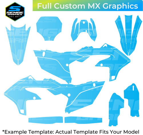 Full Custom Graphics Template - MX