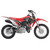 PODIUM RED SHOWN ON CRF 110