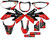 RACE SERIES RED COMPLETE KIT