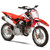 VELOCITY RED SHOWN ON CRF 110