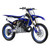 VELOCITY BLUE SHOWN ON YZ 250