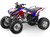 13 FLY BLUE SHOWN ON TRX 450R