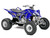 SHREDDER BLUE SHOWN ON YZF 450