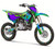 ZANY GREEN SHOWN ON KX 450